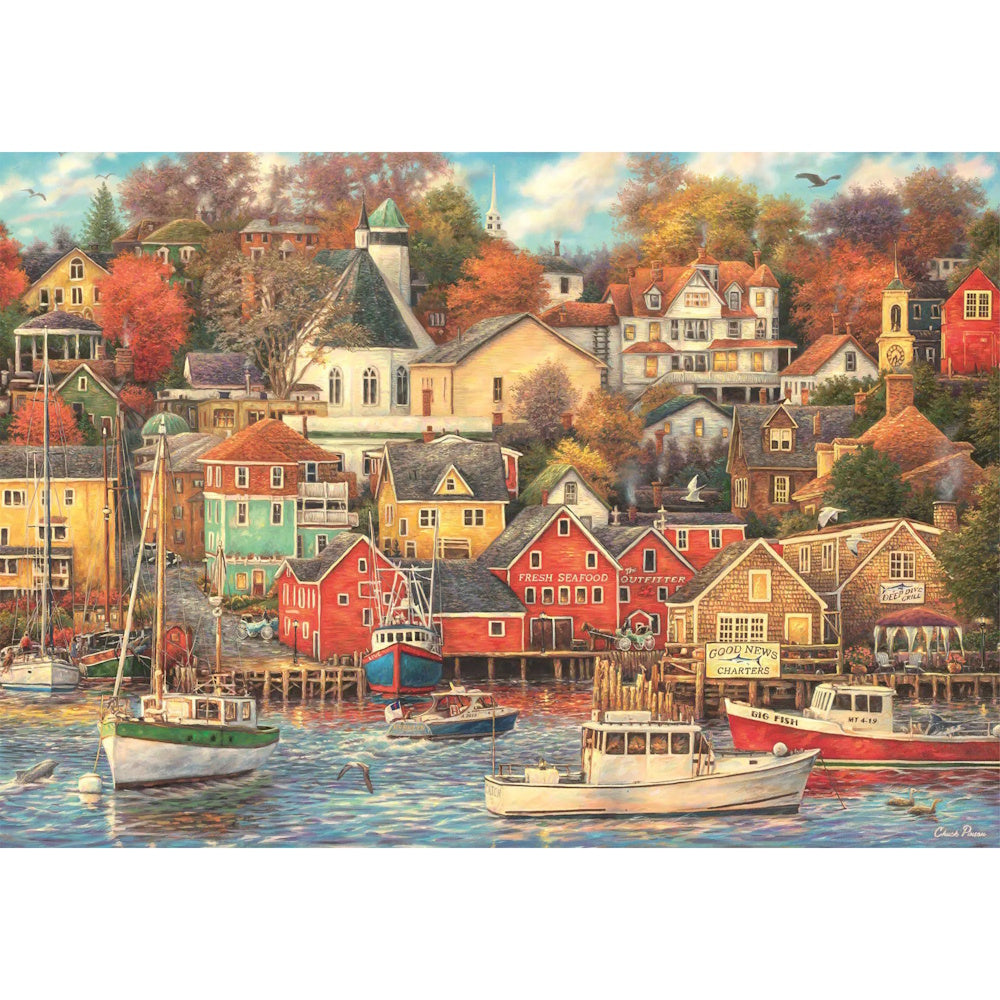 Clementoni 1500 Piece Jigsaw Puzzle - Good Time Harbour