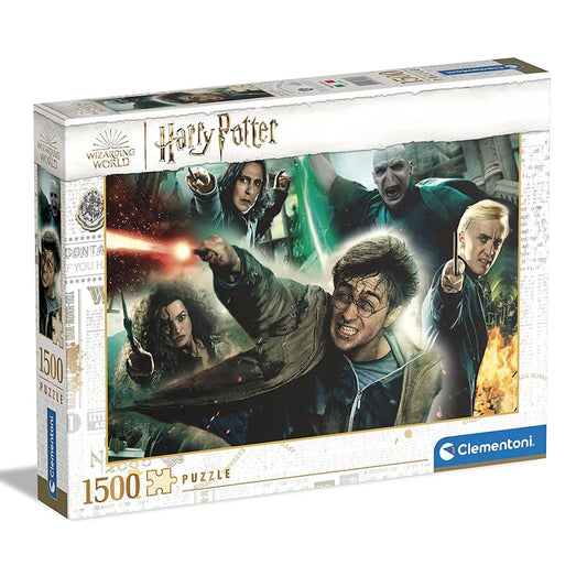 Clementoni 1500 Piece Puzzle - Harry Potter Wands