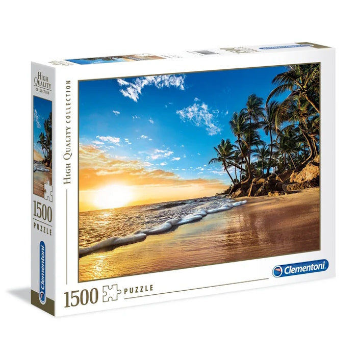 Clementoni 1500 Piece Jigsaw Puzzle - Tropical Sunrise