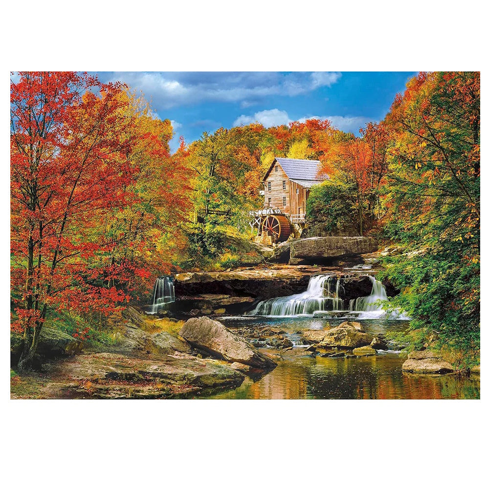 Clementoni 2000 Piece Jigsaw Puzzle - Glade Creek Grist Mill