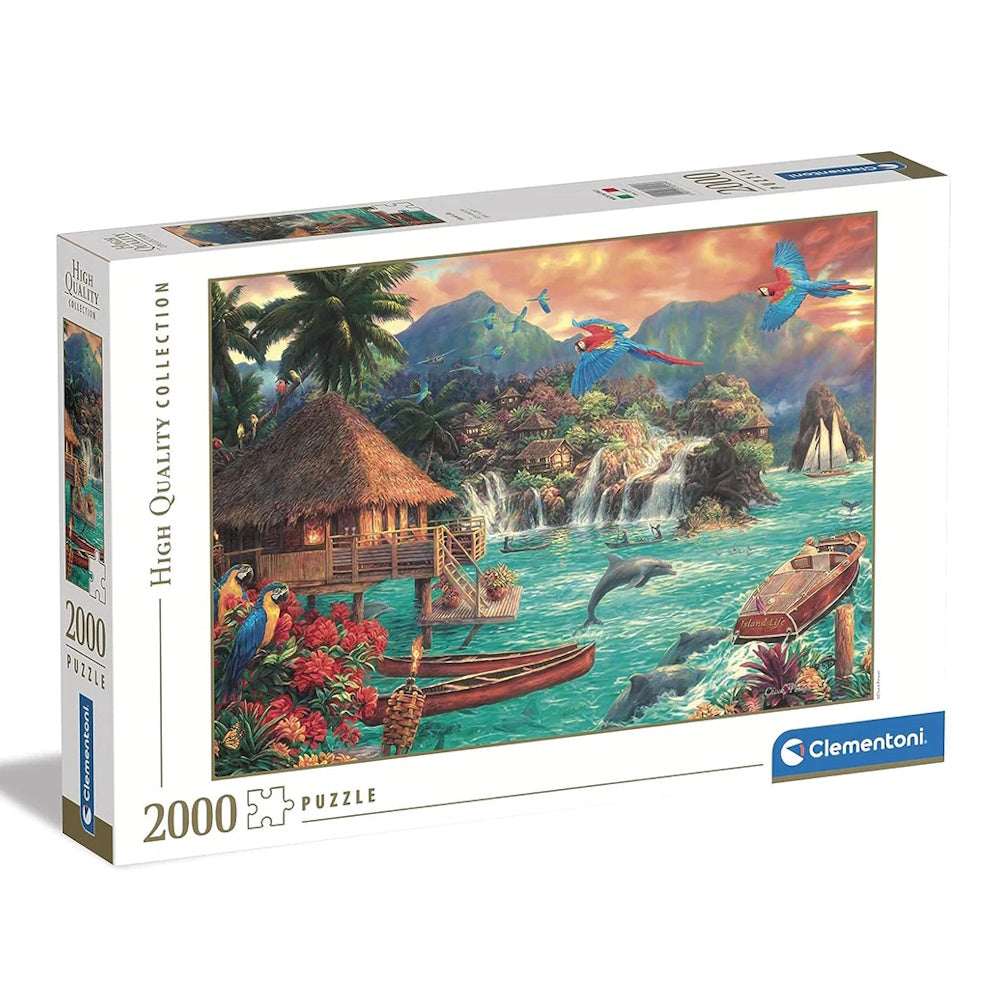 Clementoni 2000 Piece Jigsaw Puzzle - Island Life