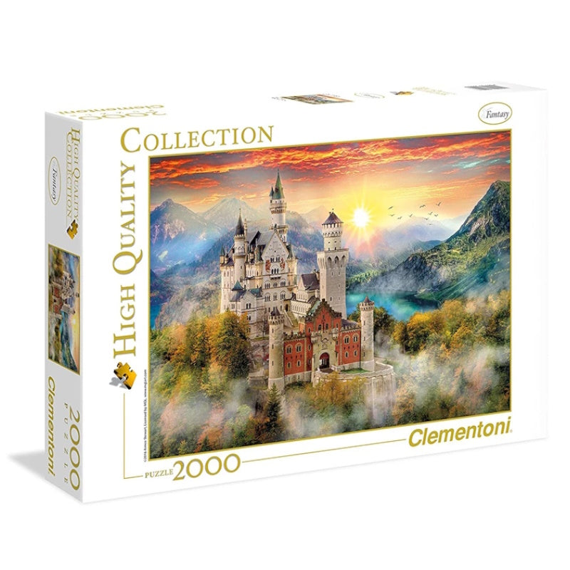 Clementoni 2000 Piece Jigsaw Puzzle - Neuschwanstein 2017