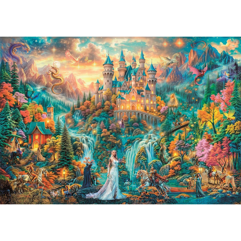Clementoni 2000 Piece Jigsaw Puzzle - Legends Of The Hidden Realm