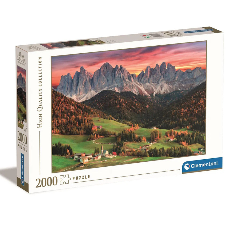 Clementoni 2000 Piece Jigsaw Puzzle - Val di Funes