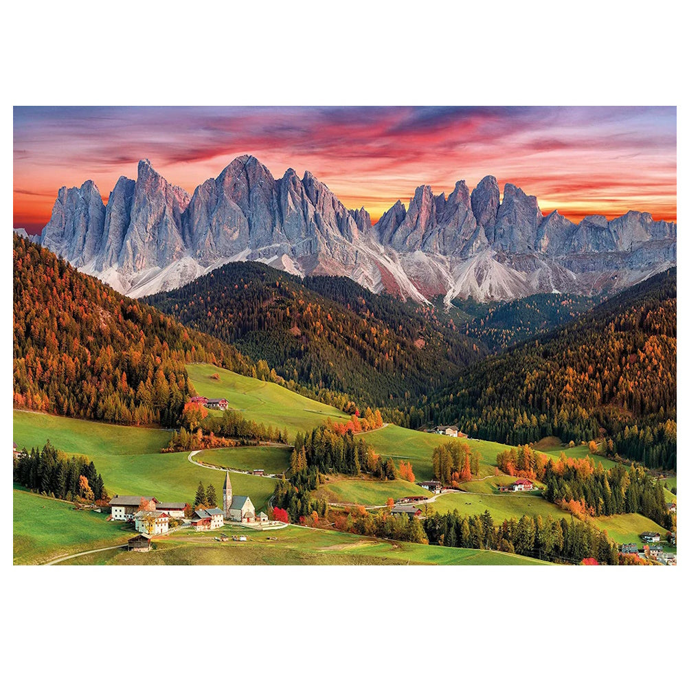 Clementoni 2000 Piece Jigsaw Puzzle - Val di Funes