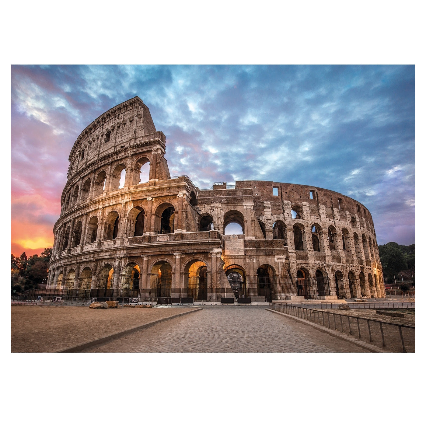 Clementoni 3000 Piece Jigsaw Puzzle - Coliseum Sunrise