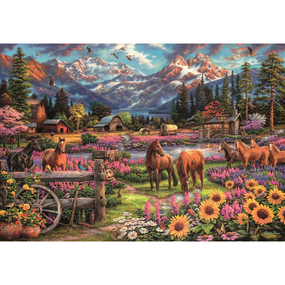 Clementoni 3000 Piece Jigsaw Puzzle - Free to Roam