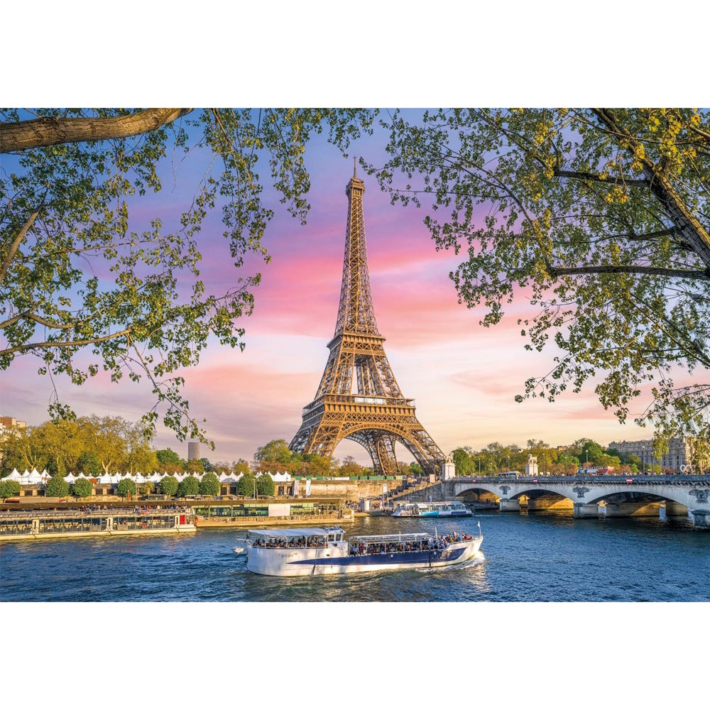 Clementoni 3000 Piece Jigsaw Puzzle - Iron Lady in Pink