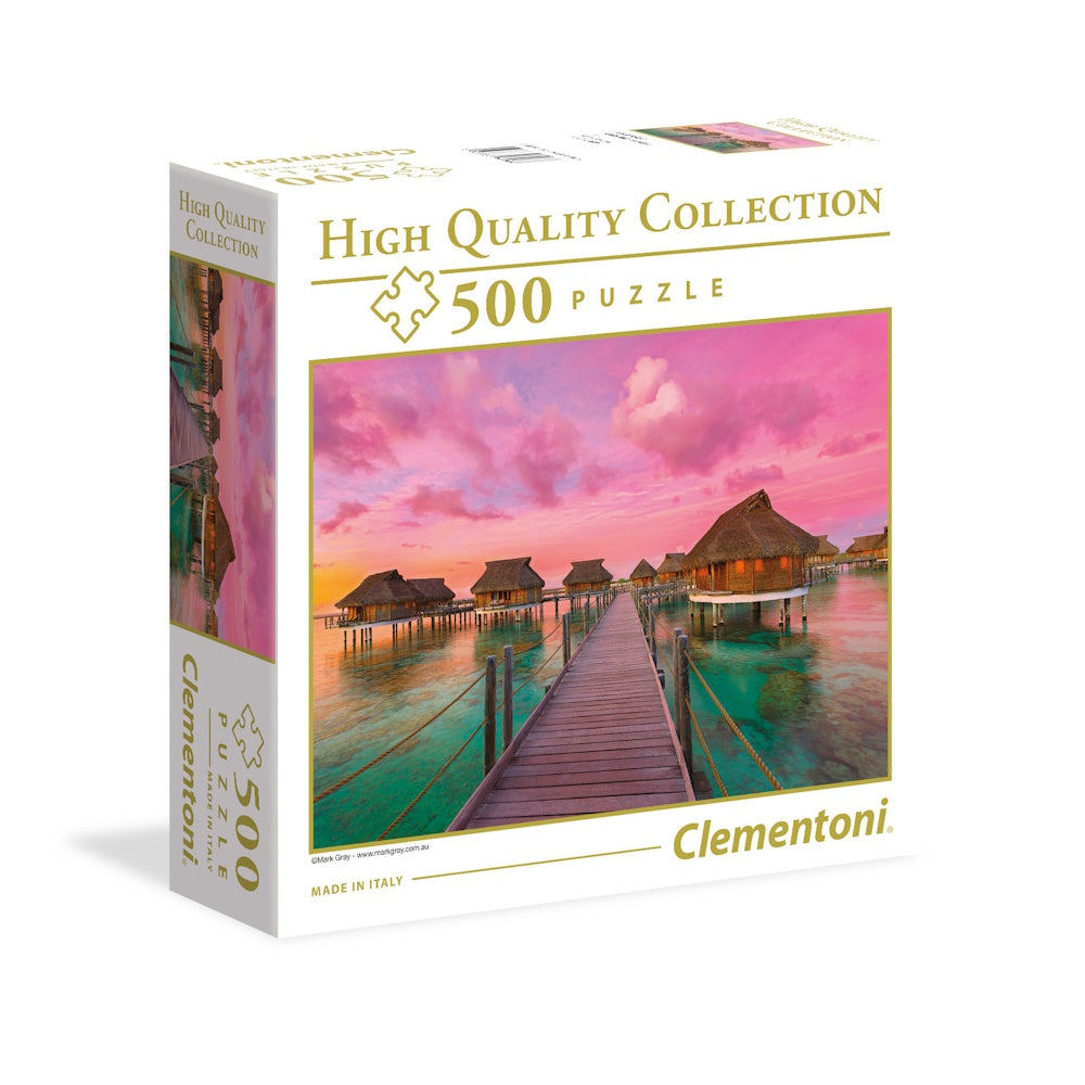 Clementoni 500 Piece Jigsaw Puzzle - Colourful Paradise