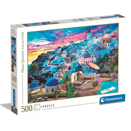 Clementoni 500 Piece Jigsaw Puzzle - Greece View