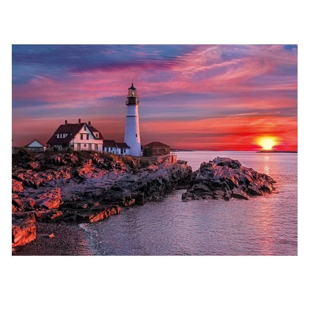 Clementoni 500 Piece Jigsaw Puzzle - Portland Head Light
