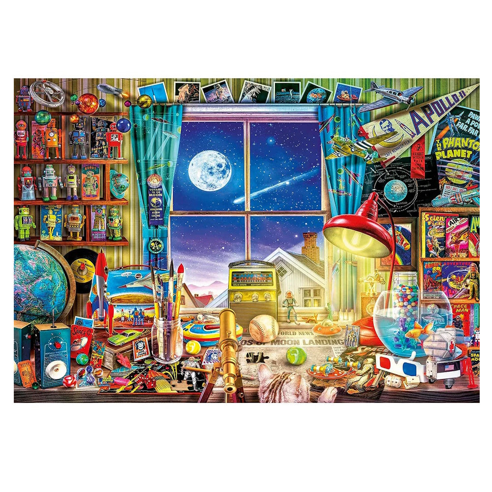 Clementoni 500 Piece Jigsaw Puzzle - To the Moon
