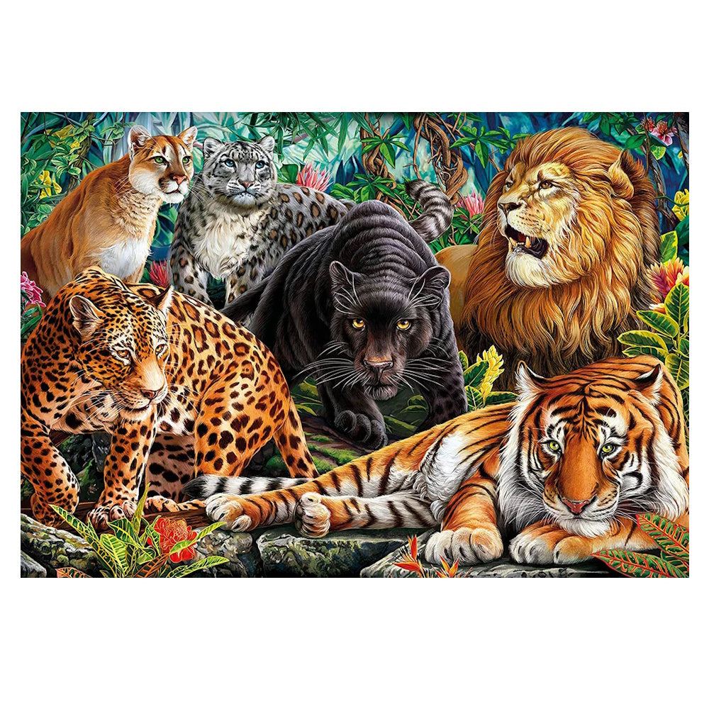 Clementoni 500 Piece Jigsaw Puzzle - Wild Cats