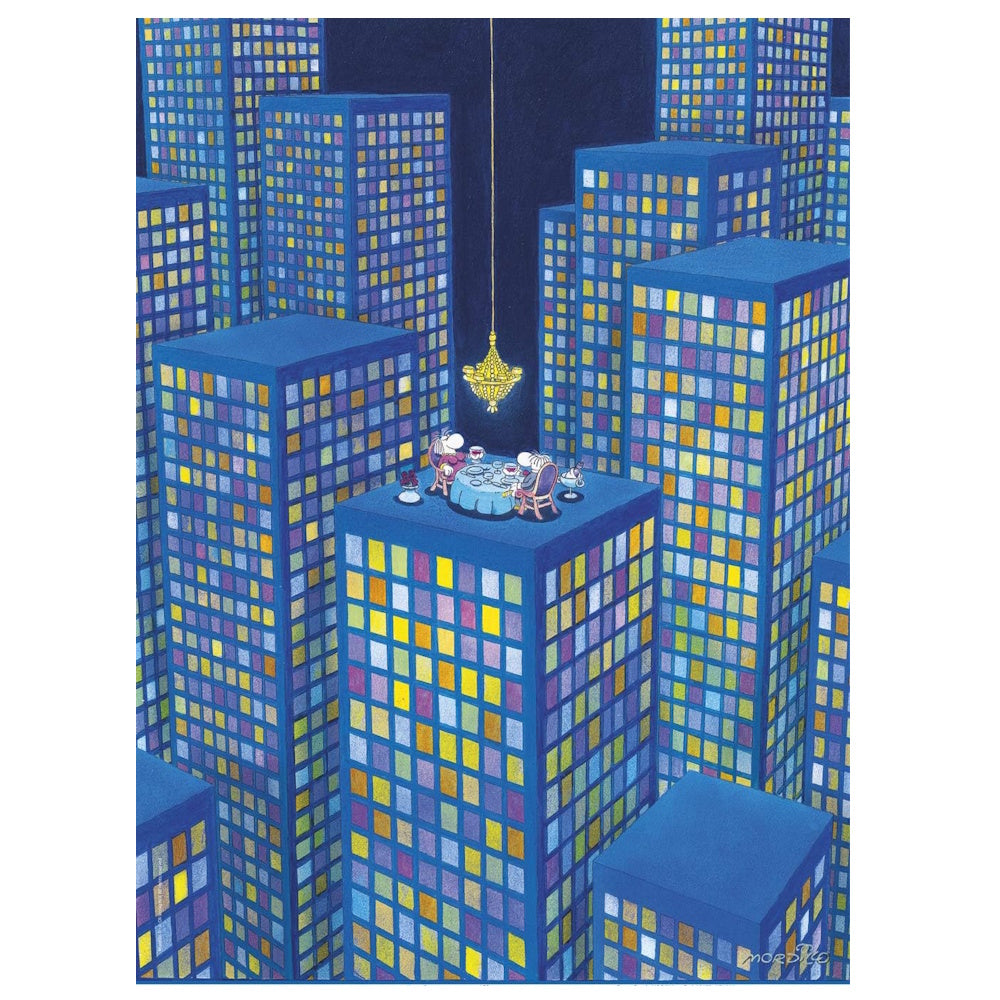 Clementoni 500 Piece Jigsaw Puzzle - Mordillo The Dinner