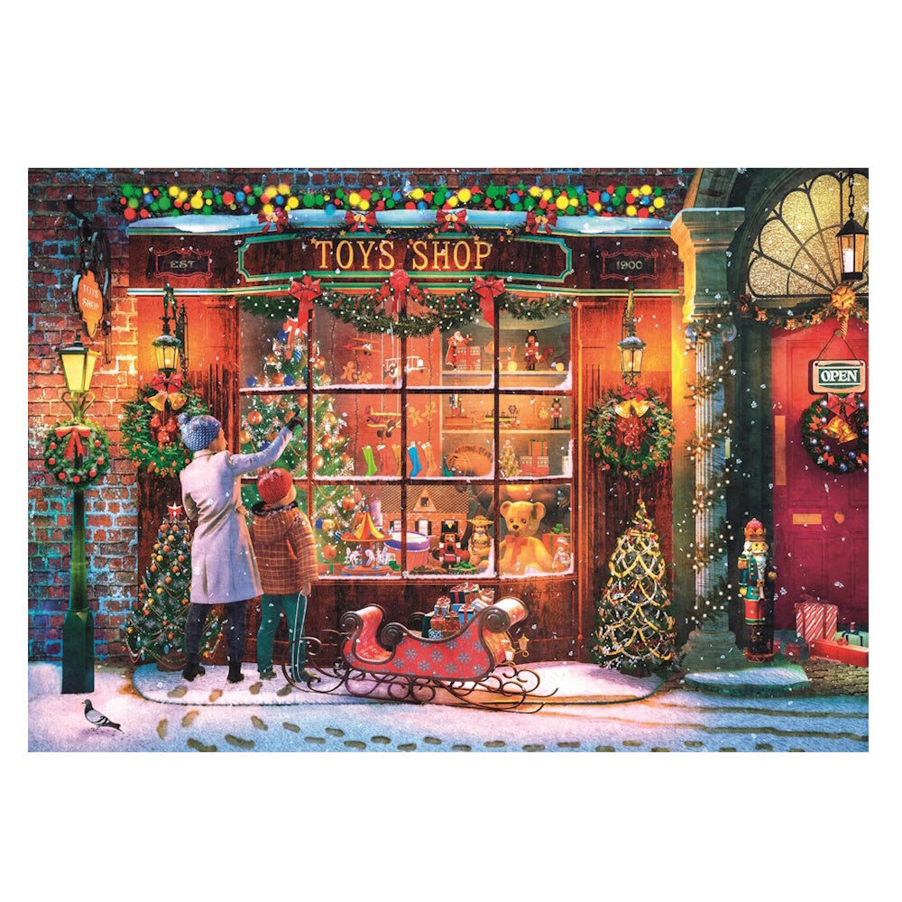 Clementoni 500 Piece Jigsaw Puzzle - Old Toy Shop