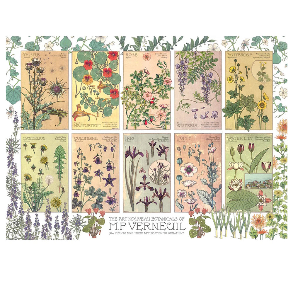 Cobble Hill 1000 Piece Puzzle - Botanicals by Verneuil