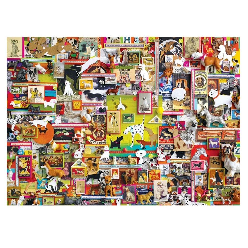 Cobble Hill 1000 Piece Puzzle - Dogtown