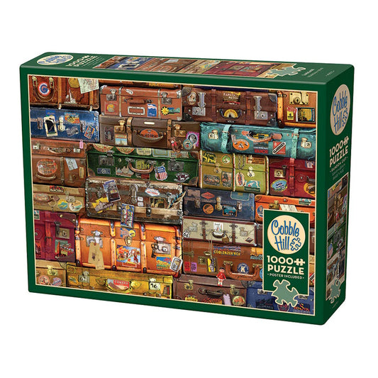 Cobble Hill 1000 Piece Puzzle - Luggage