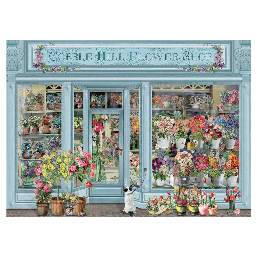 Cobble Hill 1000 Piece Puzzle - Parisian Flowers