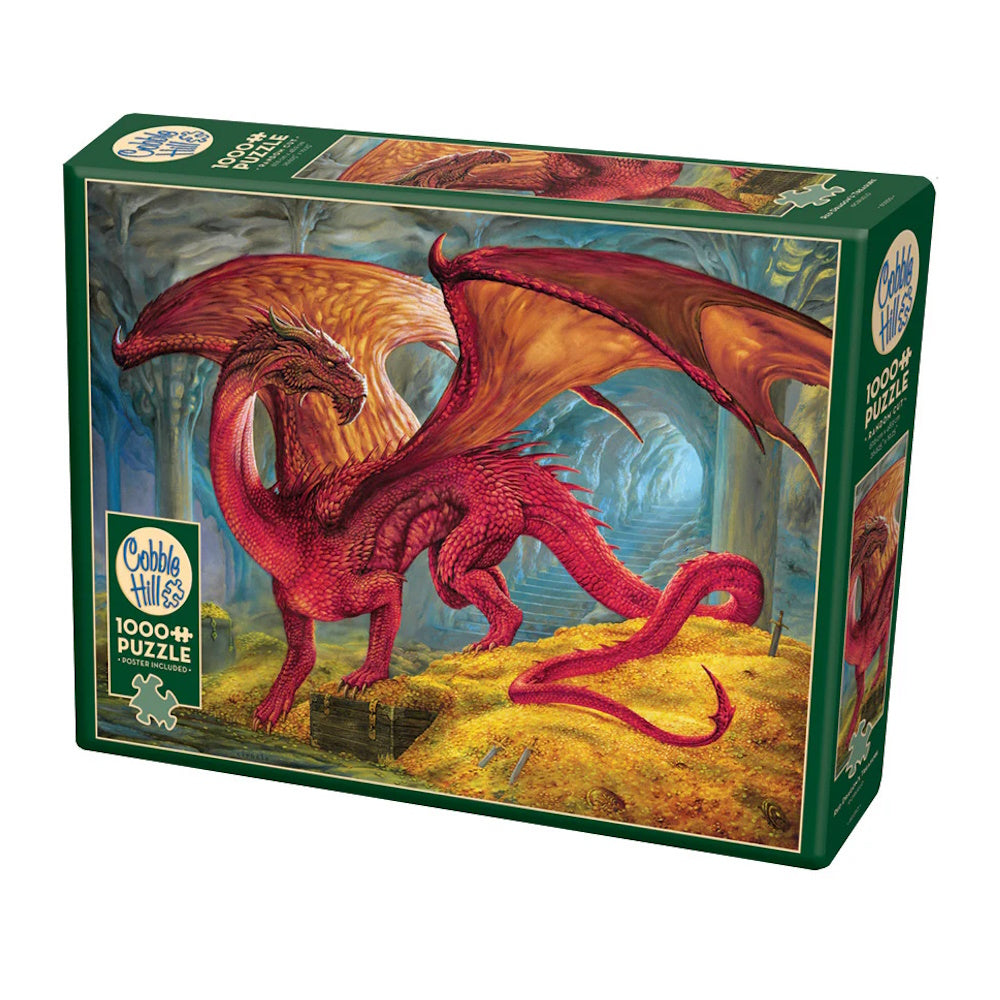 Cobble Hill 1000 Piece Puzzle - Red Dragon's Treasure
