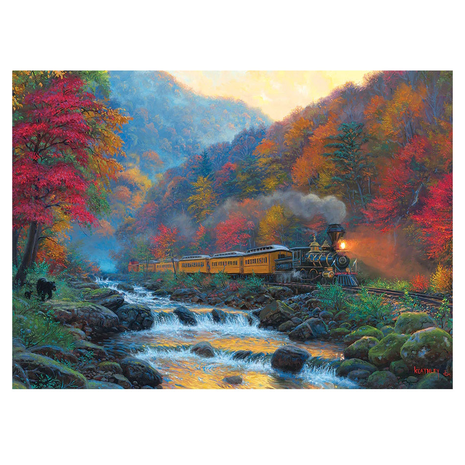Cobble Hill 1000 Piece Puzzle - Smoky Train