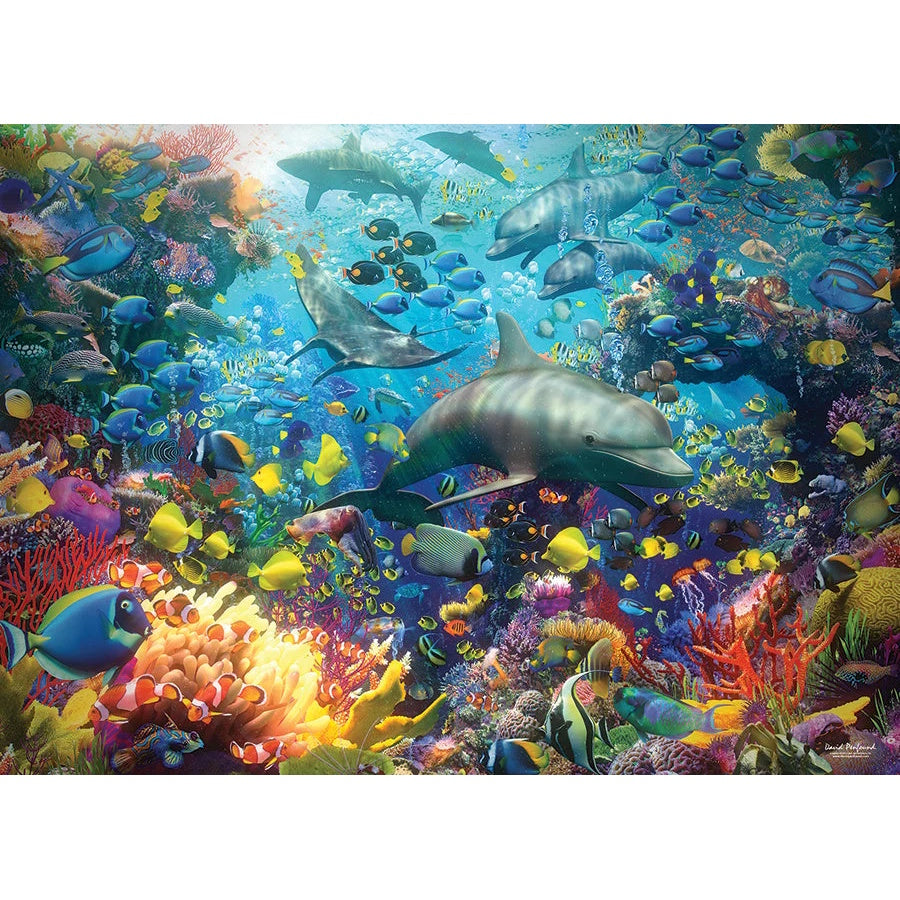 Cobble Hill 1000 Piece Puzzle - Vibrant Sea