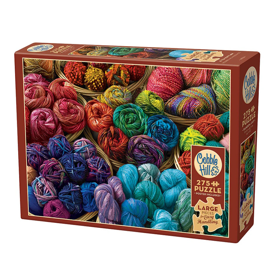 Cobble Hill 275 Piece Easy Handling Puzzle - A Yen for Yarn