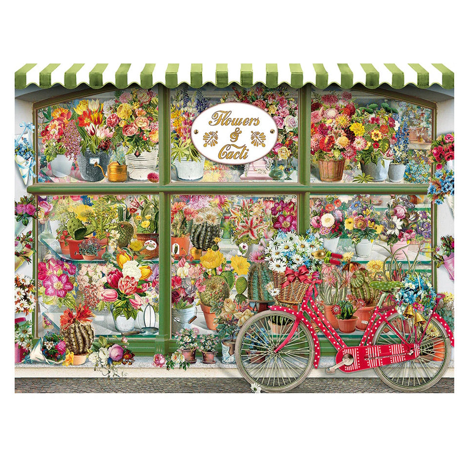 Cobble Hill 275 Piece Easy Handling Puzzle - Flowers & Cacti