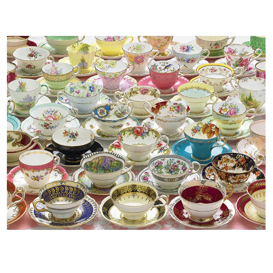 Cobble Hill 275 Piece Easy Handling Puzzle - More Teacups