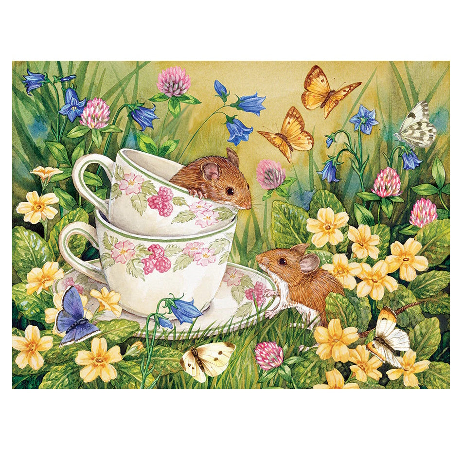 Cobble Hill 275 Piece Easy Handling Puzzle - Tea for Two