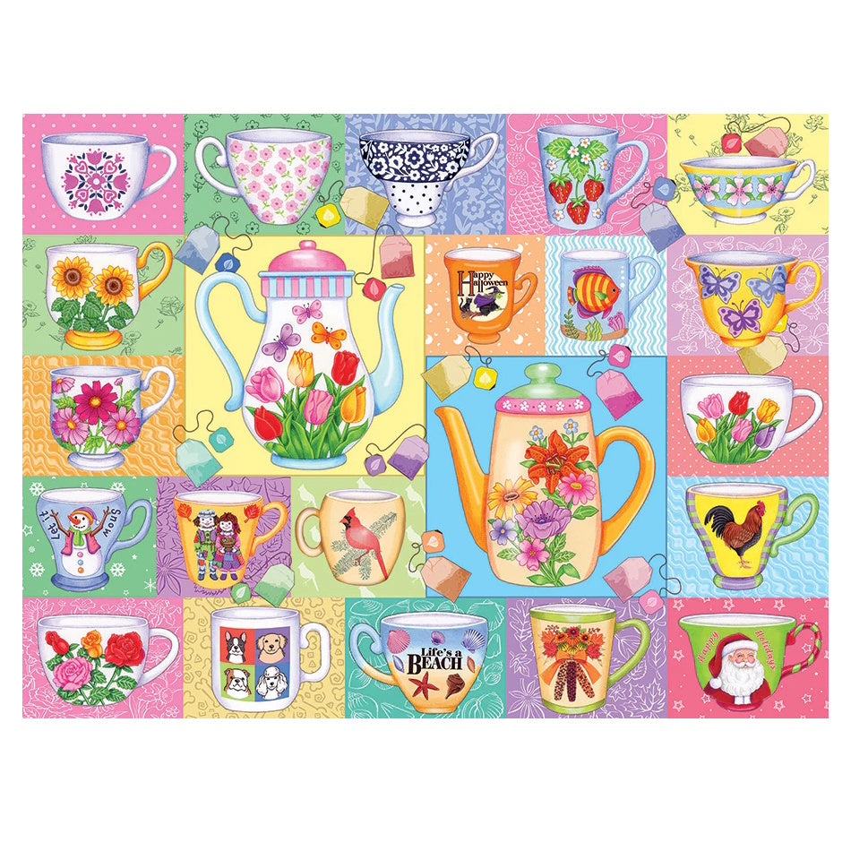 Cobble Hill 275 Piece Easy Handling Puzzle - Which Cup?