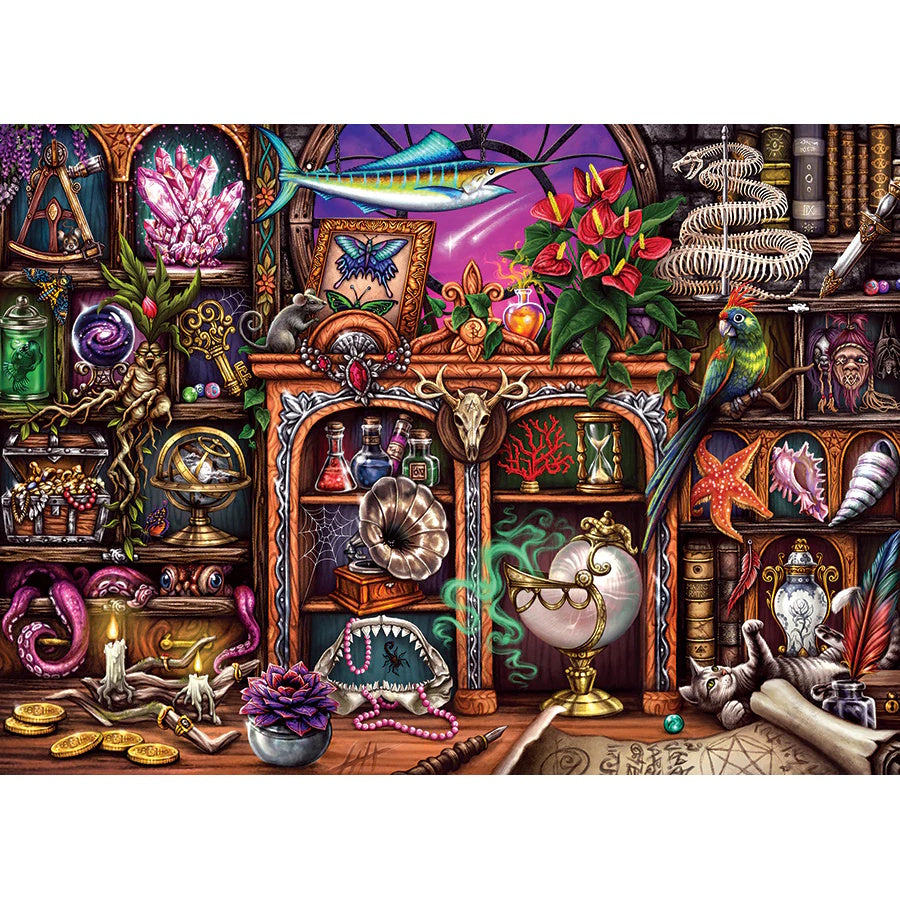 Cobble Hill 500 Piece Puzzle - Cabinet of Curiosities