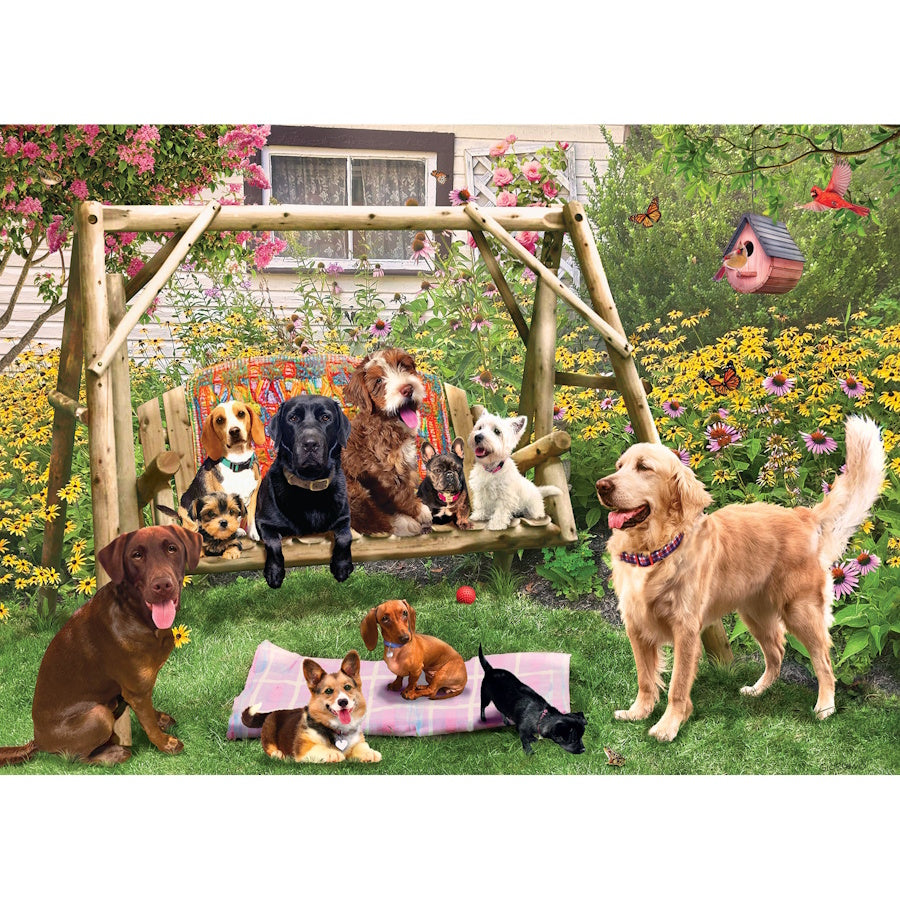 Cobble Hill 500 Piece Puzzle - Doggie Daycare