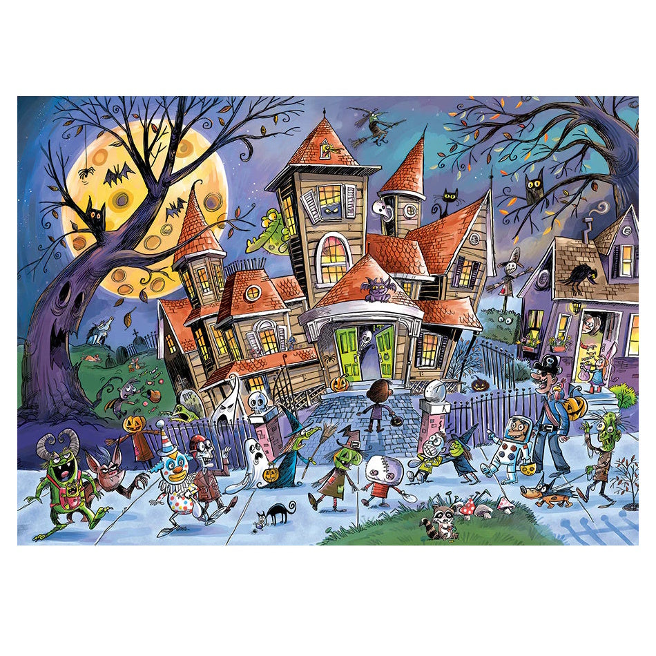 Cobble Hill Family Pieces 350 Piece Puzzle - Haunted House