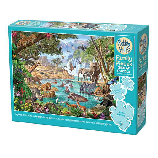 Cobble Hill Family Pieces 350 Piece Puzzle - River of Life