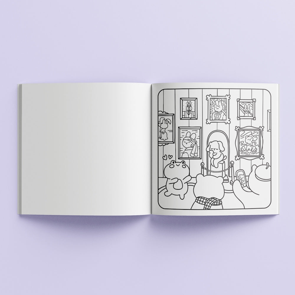 Art Maker Cosy Colouring - Around Town