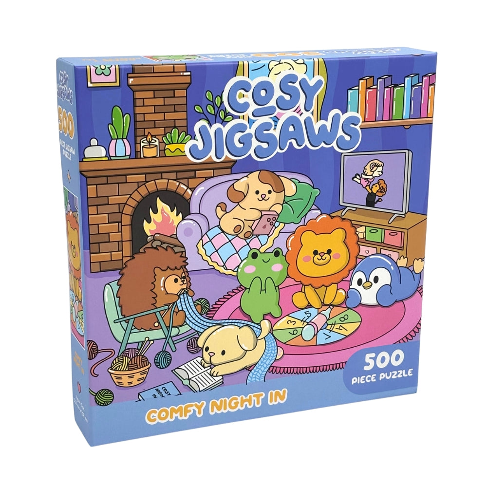 Cosy Jigsaw 500 Piece Puzzle - Comfy Night In