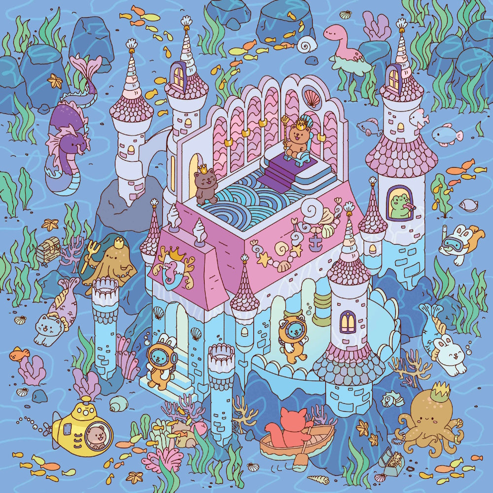 Art Maker Cosy Sticker Worlds - Magical Whimsy