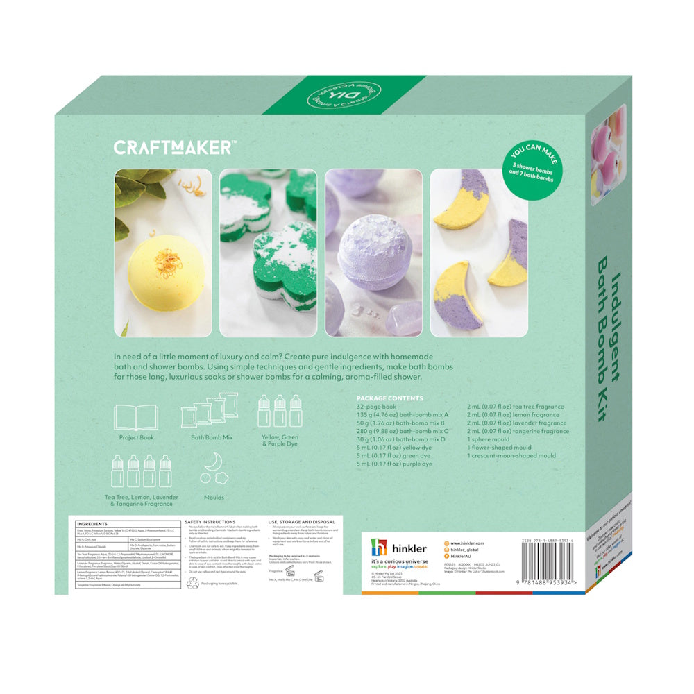 Craft Maker Indulgent Bath Bomb Deluxe Kit