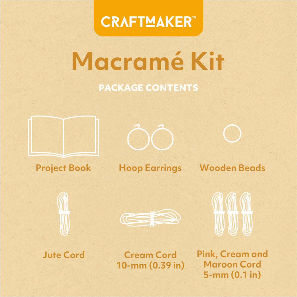 Craft Maker Modern Macramé Kit