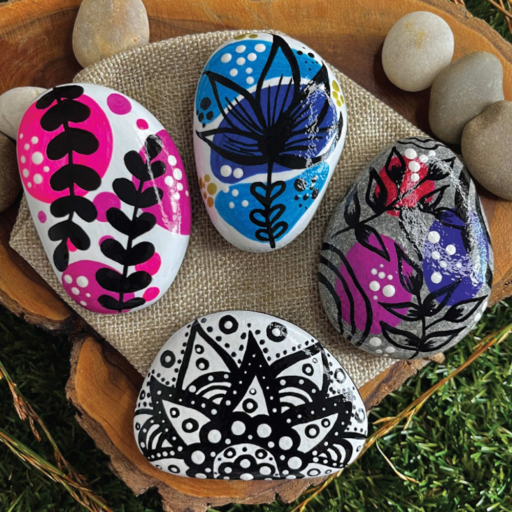 Craft Maker Paint Pen Rock Art Kit