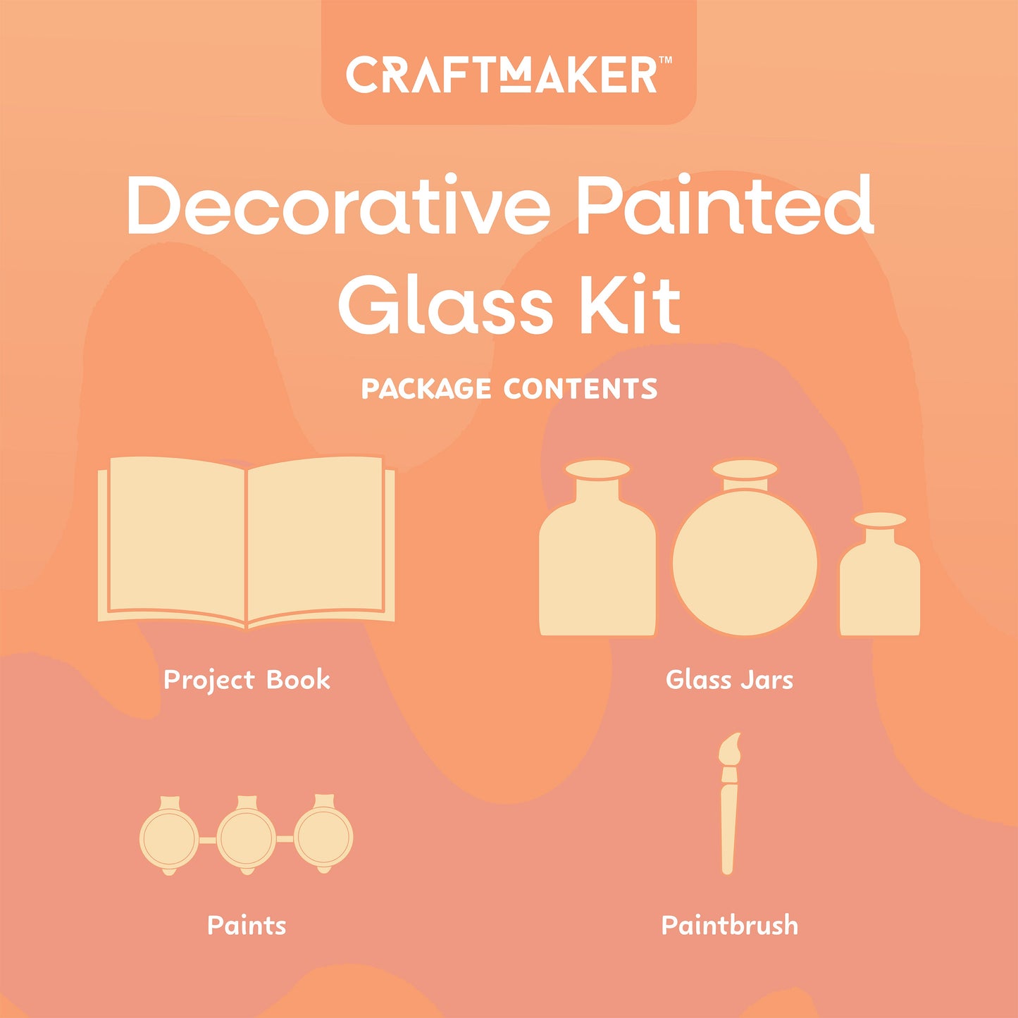 Craft Maker Glass Painting Kit
