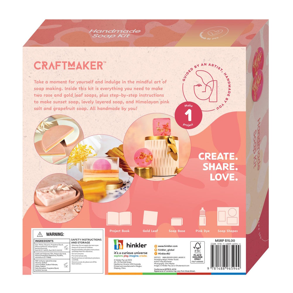 Craft Maker Handmade Soap Kit