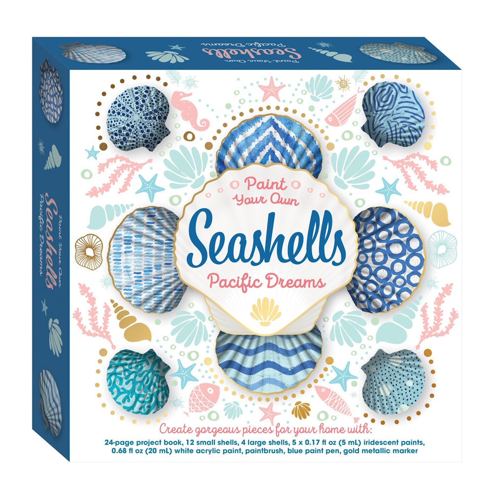 Craft Maker Paint Your Own Seashells Pacific Dreams