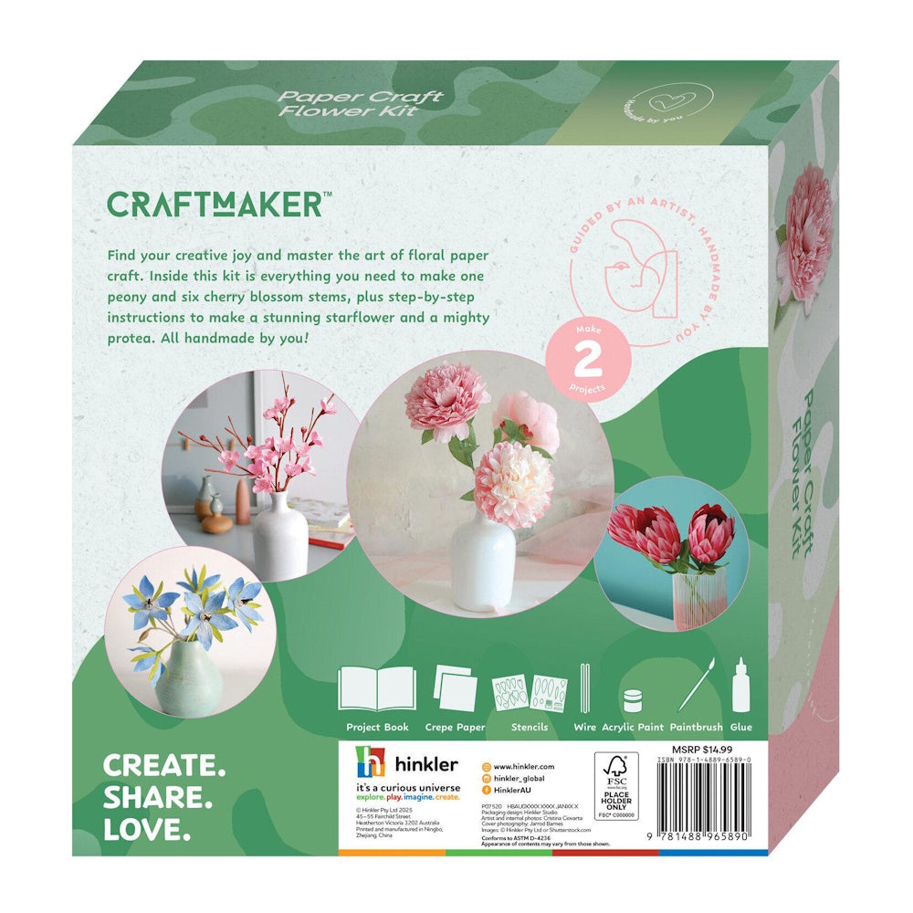 Craft Maker Paper Craft Flower Kit