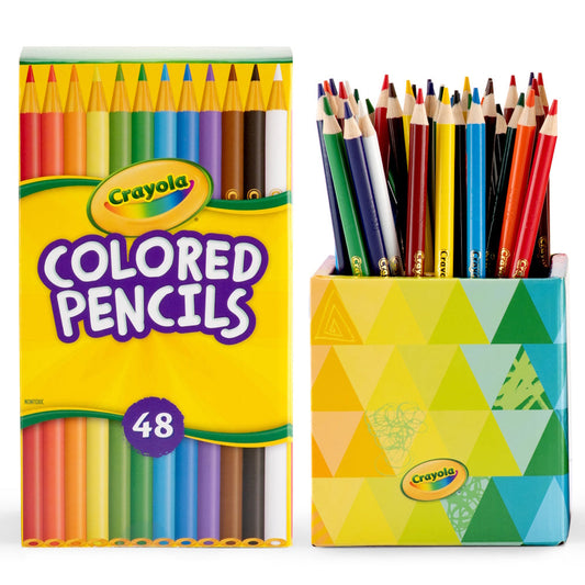 Crayola Coloured Pencils Desk Pack 48 Pieces