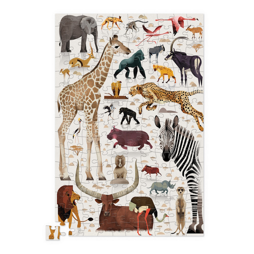 Crocodile Creek 150 Piece Puzzle Tin - African Animals