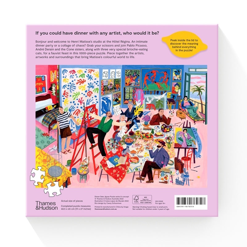 Dinner with Matisse 1000 Piece Puzzle