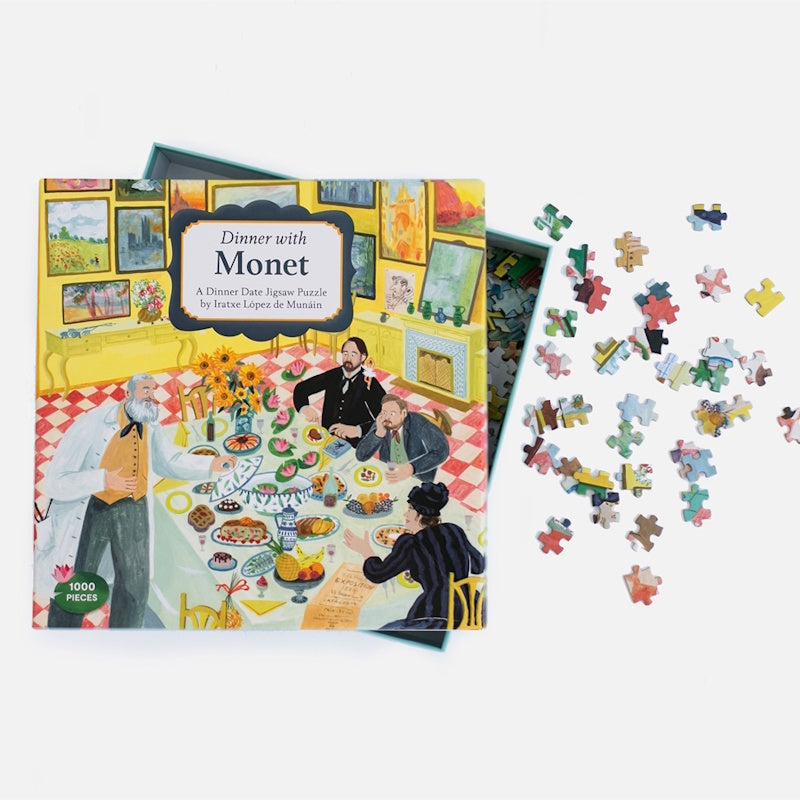 Dinner with Monet 1000 Piece Puzzle
