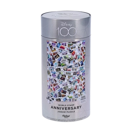 Disney 100 World Stamp Anniversary 500 Piece Puzzle
